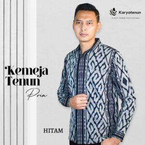 kemeja tenun pria produk unggulan